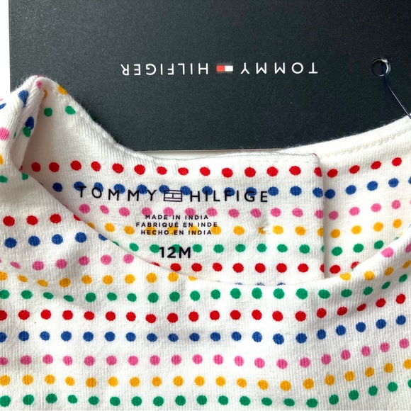 Tommy Hilfiger Baby Girl Long Sleeve top size 12 months NWT - Picture 3 of 5